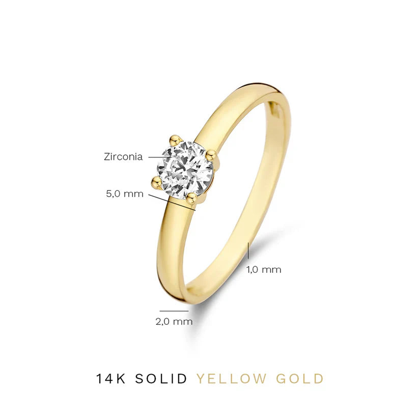 Mira Castelle Ring | Gold 14k