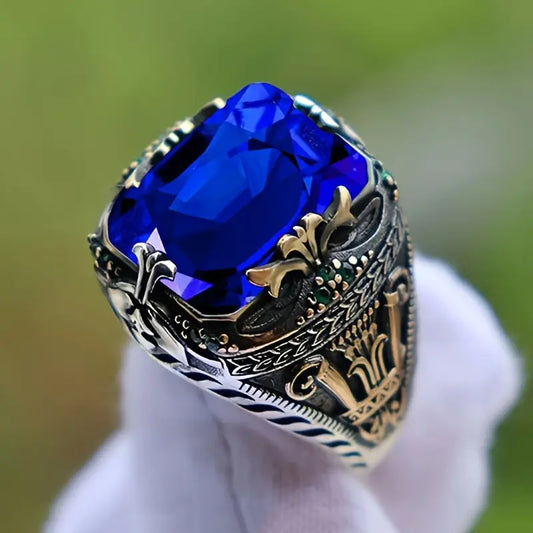 Klara Saphira Ring | Mixed Gold 18k