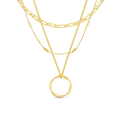 Layered Gold Necklace