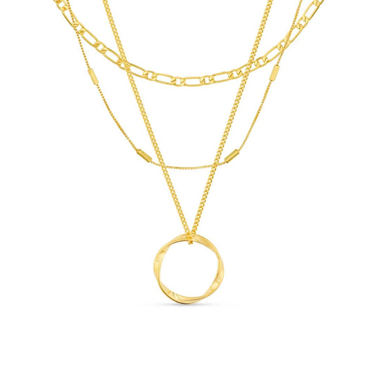 Layered Gold Necklace