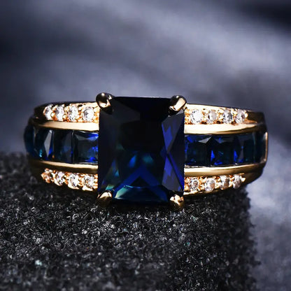 Kassira Bluemont Ring | Gold 18k
