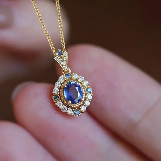 Jesmira Duskraine Necklace | Gold 16k