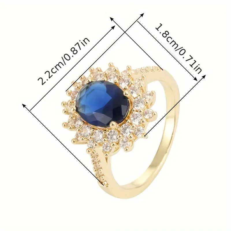 Vionne Saphirae Ring | White Gold 16k
