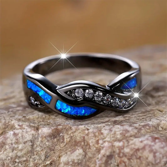 Thessia Lunebray Ring | White Gold 14k