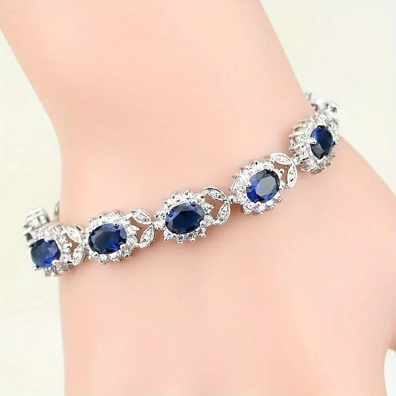 Iridessa Bluevain Bracelet | White Gold 14k
