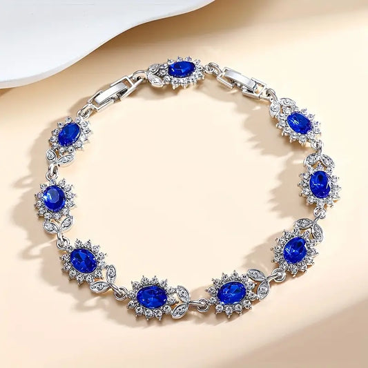 Iridessa Bluevain Bracelet | White Gold 14k
