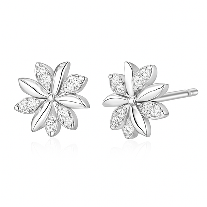 Camille Earrings | White gold 18k