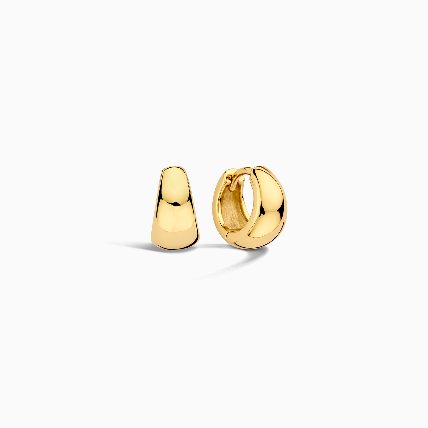 Rue Mini Hoops | White Gold 18k