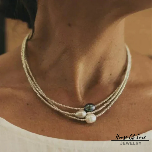 VINTAGE FRESH WATER PEARL NECKLACE