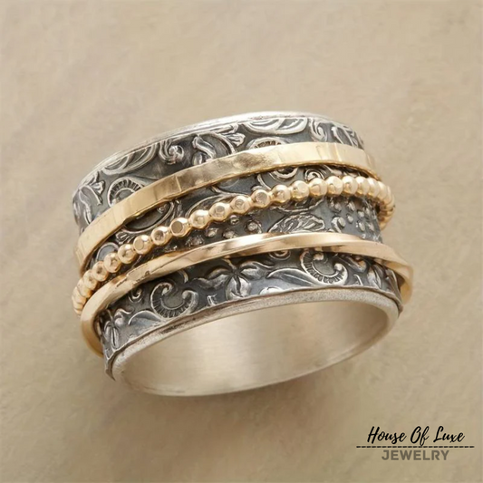 RADIANCE - VINTAGE GOLD & SILVER RING