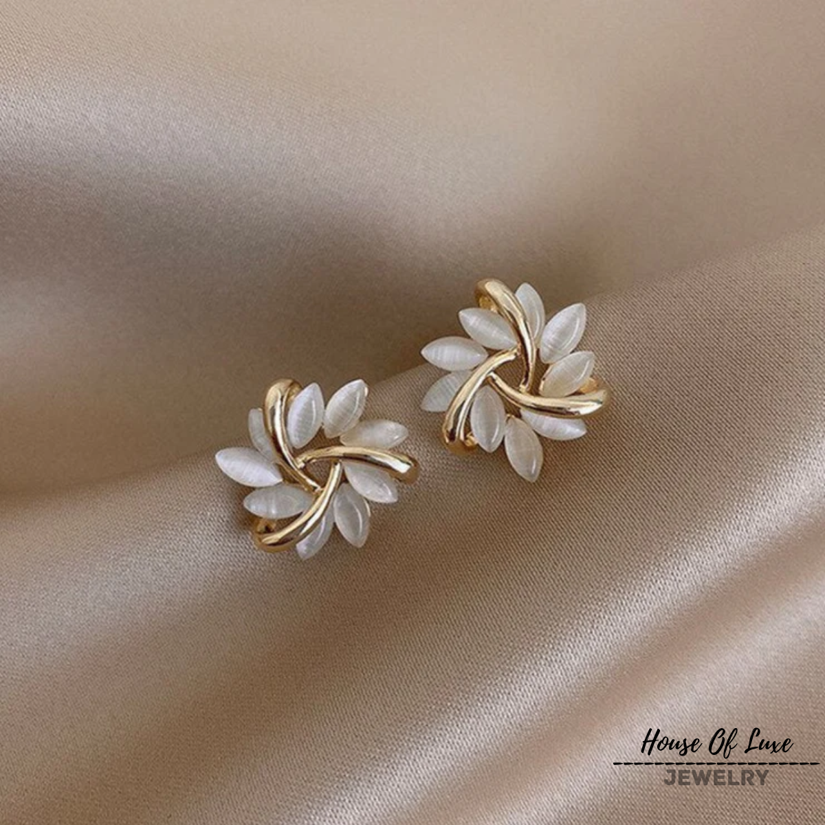 LUXURY OPAL EARRINGS