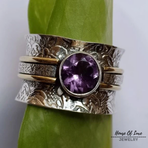 BOHEMIAN CRYSTAL MEDITATION RING
