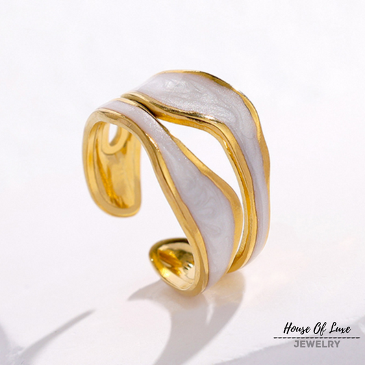 DREAM VINTAGE WHITE GOLD RING