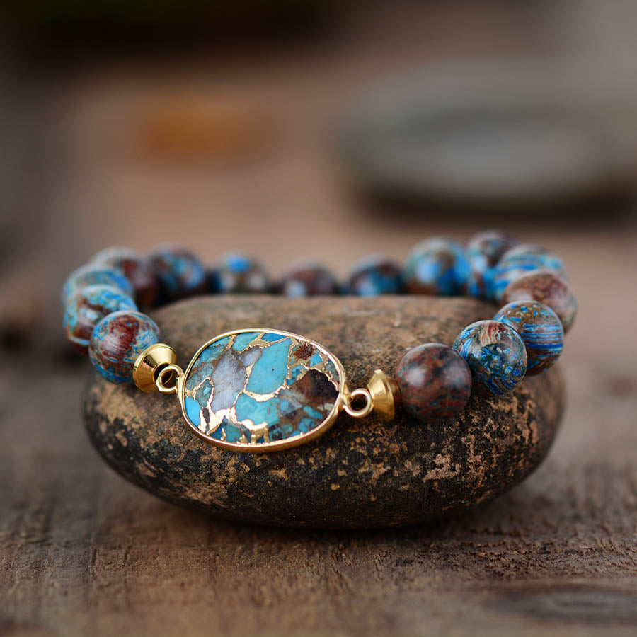 Bronzite Charm Bracelet