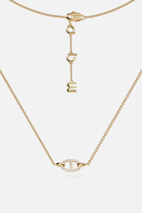 Isla Marina Necklace | Gold 18k