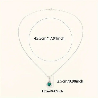 Alindra Voselle Necklace | White Gold 16k