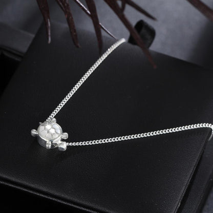 Handmade Silver Turtle Anklet