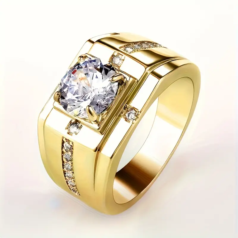 Bright Spark Gold Ring