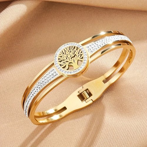 Tree of Life Gold Bracelet