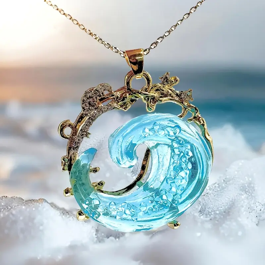 Luminous Ocean Oath Necklace