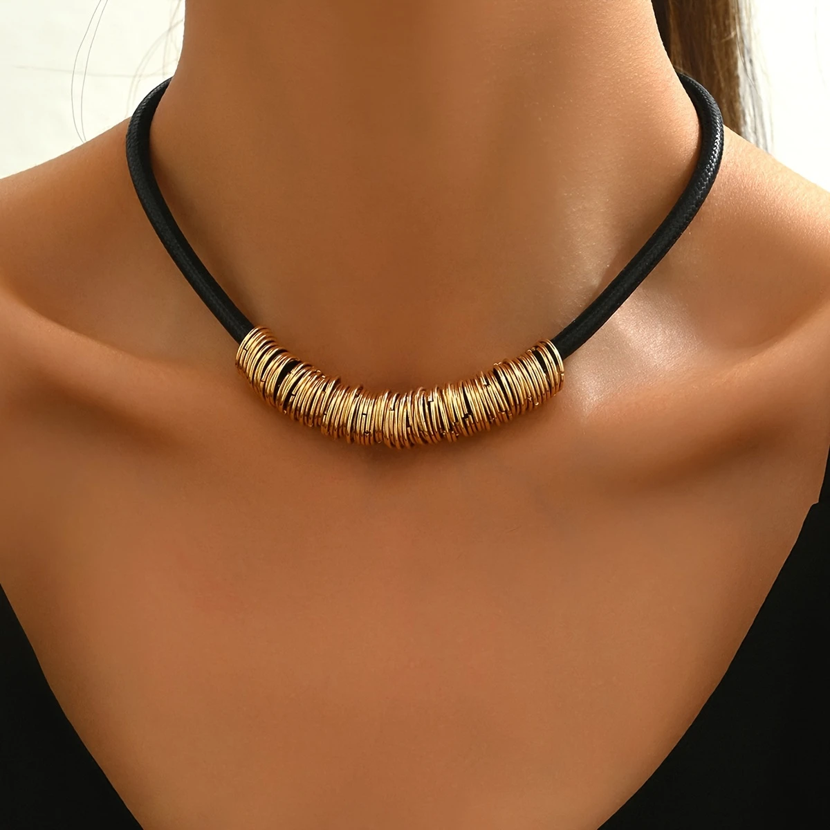 Golden Threads Necklace