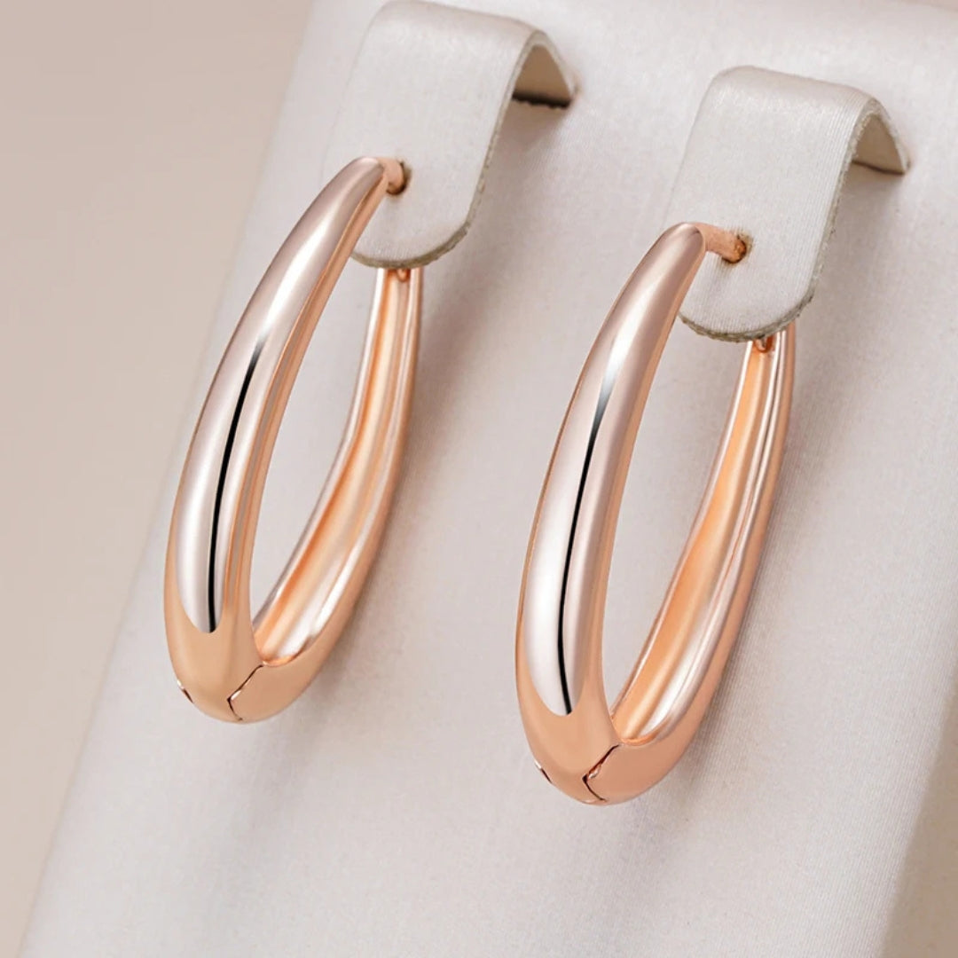 Elegant Simple Hoop Earrings